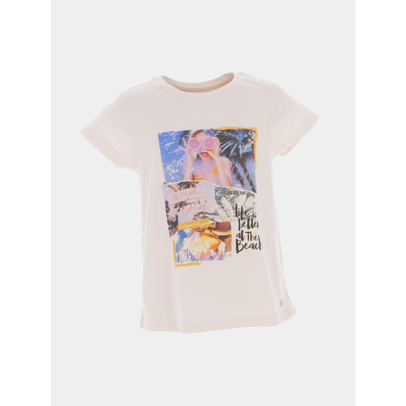 T-shirt plage betty rose fille - Deeluxe