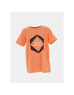 T-shirt tonal vibes flaxton orange garçon - Quiksilver