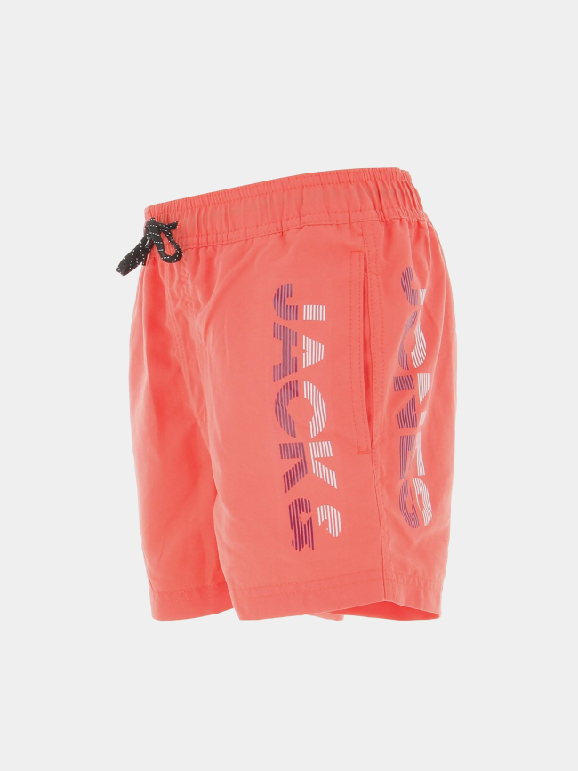 Short de bain fiji spicelogo orange garçon - Jack & Jones