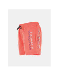 Short de bain fiji spicelogo orange garçon - Jack & Jones