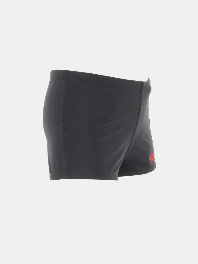 Maillot de bain natation eco rouge noir garçon - Speedo