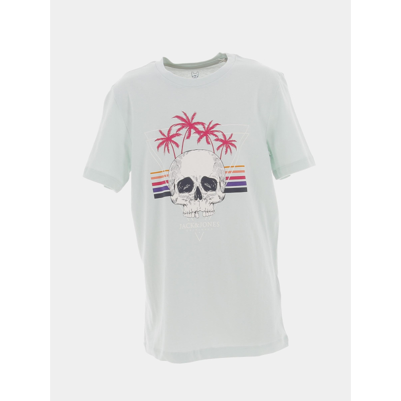 T-shirt mindskull bleu clair garçon - Jack & Jones