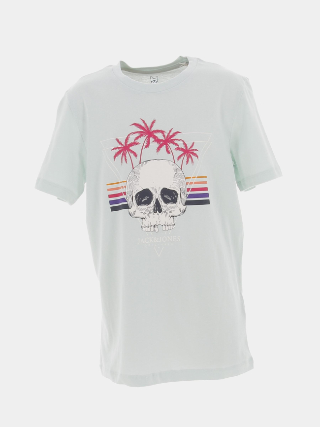 T-shirt mindskull bleu clair garçon - Jack & Jones