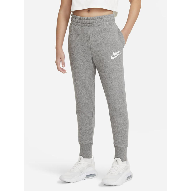 Jogging slim sportswear club gris chiné enfant - Nike