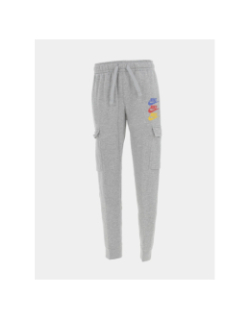 Jogging cargo nsw multi logos gris chiné enfant - Nike