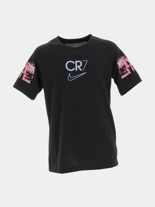 T-shirt de football cr7 ronaldo noir enfant - Nike