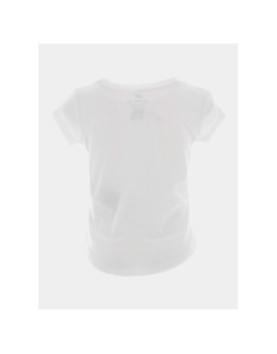 T-shirt logo paillette futura rose blanc fille - Nike