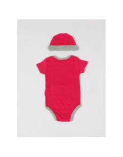 Ensemble 3 pièces futura logo 6-12 mois rose bébé - Nike