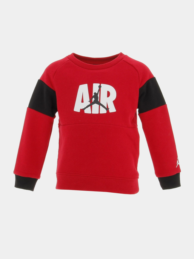 Ensemble sweat jogging jumbo air rouge noir bébé - Jordan