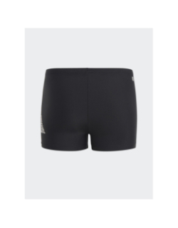 Maillot de bain boxer logo imprimés noir garçon - Adidas