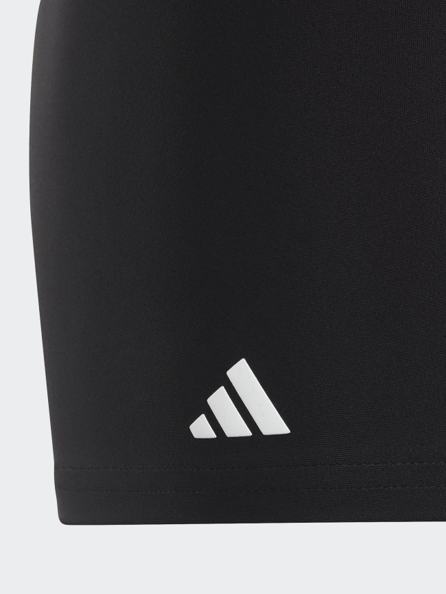 Maillot de bain boxer logo imprimés noir garçon - Adidas