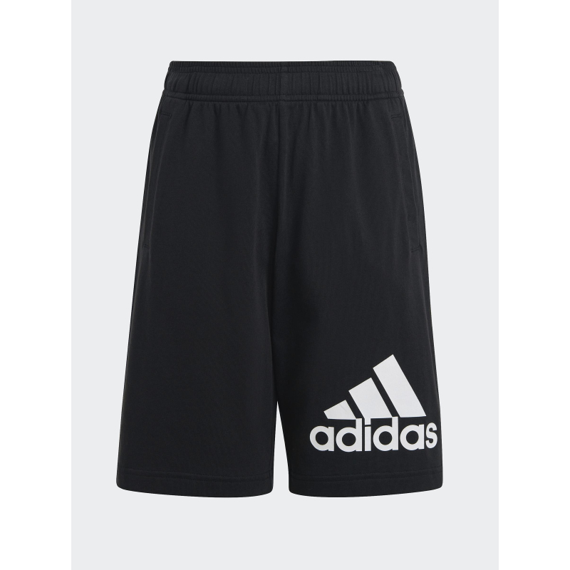 Short jogging big logo noir enfant - Adidas