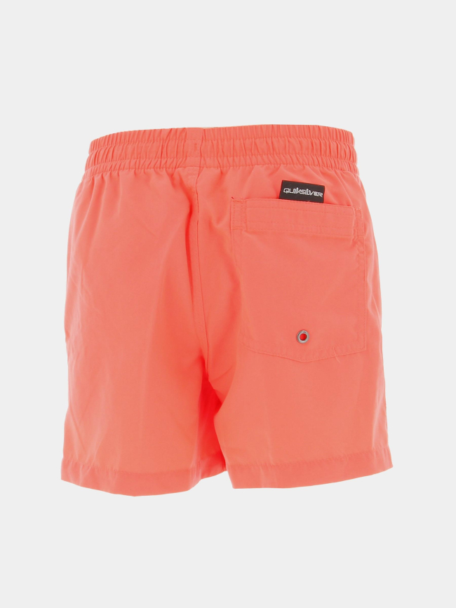 Short de bain everyday orange fluo garçon - Quiksilver