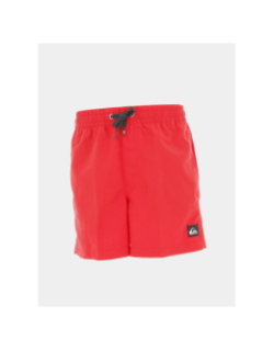 Short de bain everyday rouge garçon - Quiksilver