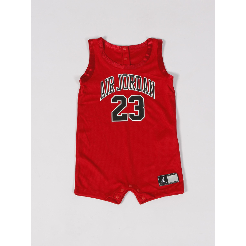 Combishort romper air 23 rouge bébé - Jordan