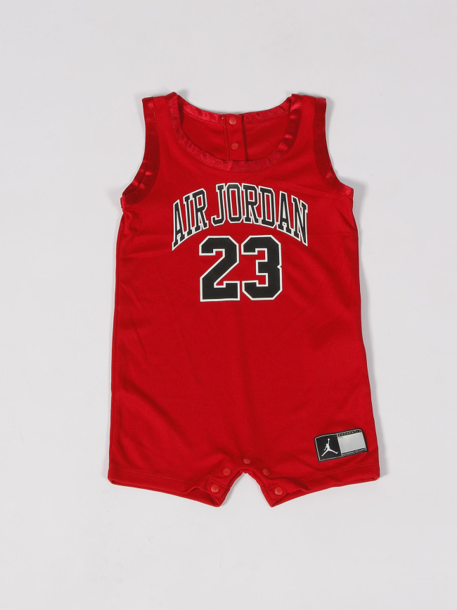 Combishort romper air 23 rouge bébé - Jordan