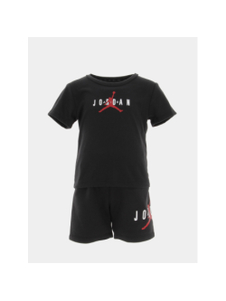 T Shirt Short Jordan Noir Et Rouge Nike Jordan Jumpman Printed