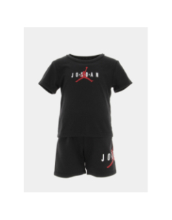 Ensemble short t-shirt logo classique noir enfant - Jordan