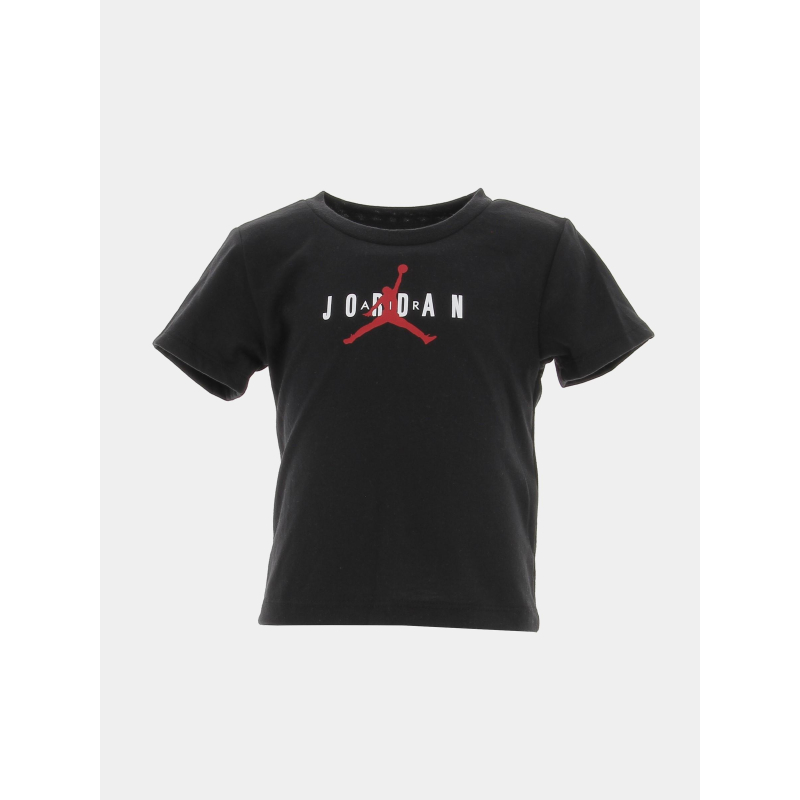 Ensemble short t-shirt logo classique noir enfant Jordan