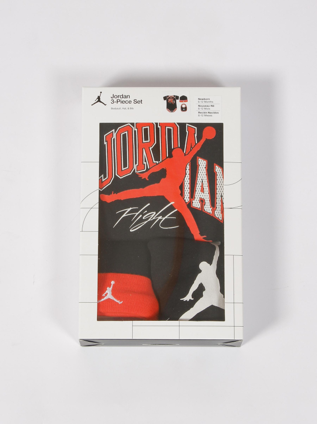 Ensemble 3 pièces air flight noir bébé - Jordan