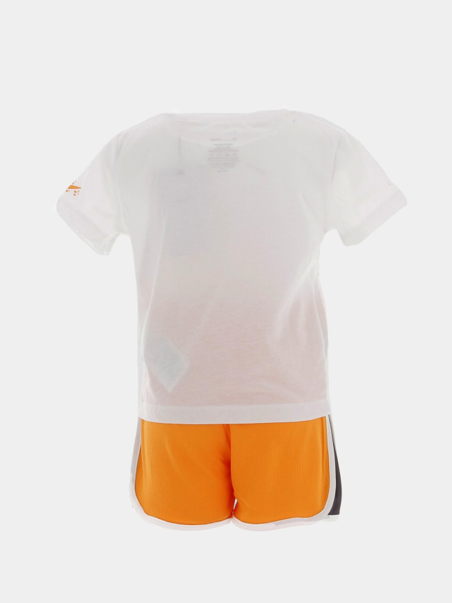 Ensemble short t-shirt nsw coral blanc orange enfant - Nike