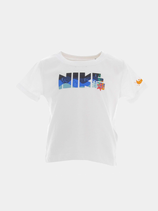 Ensemble short t-shirt nsw coral blanc orange enfant - Nike