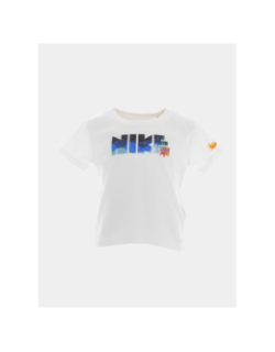 Ensemble short t-shirt nsw coral blanc orange enfant - Nike