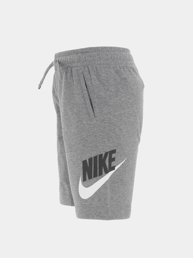 Short jogging club hbr gris chiné garçon - Nike