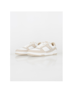 Baskets trainer bicolore beige blanc - Project X Paris