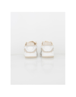 Baskets trainer bicolore beige blanc - Project X Paris