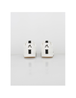 Baskets cuir court classic optical blanc homme - Le Coq Sportif