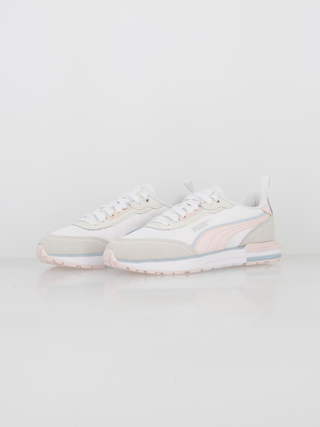 Baskets wns r22 rose claire blanc femme - Puma