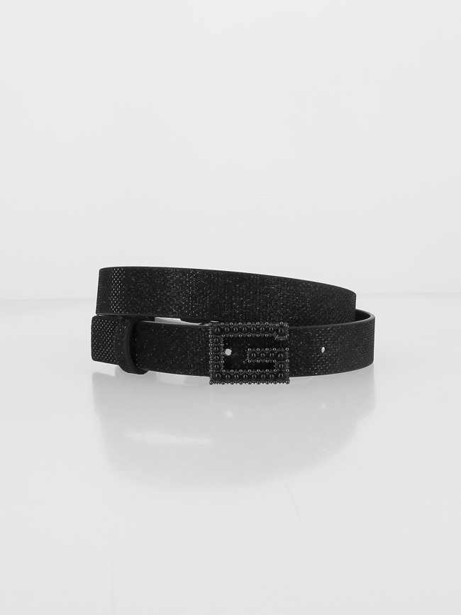Ceinture à paillettes gretel noir femme - Guess