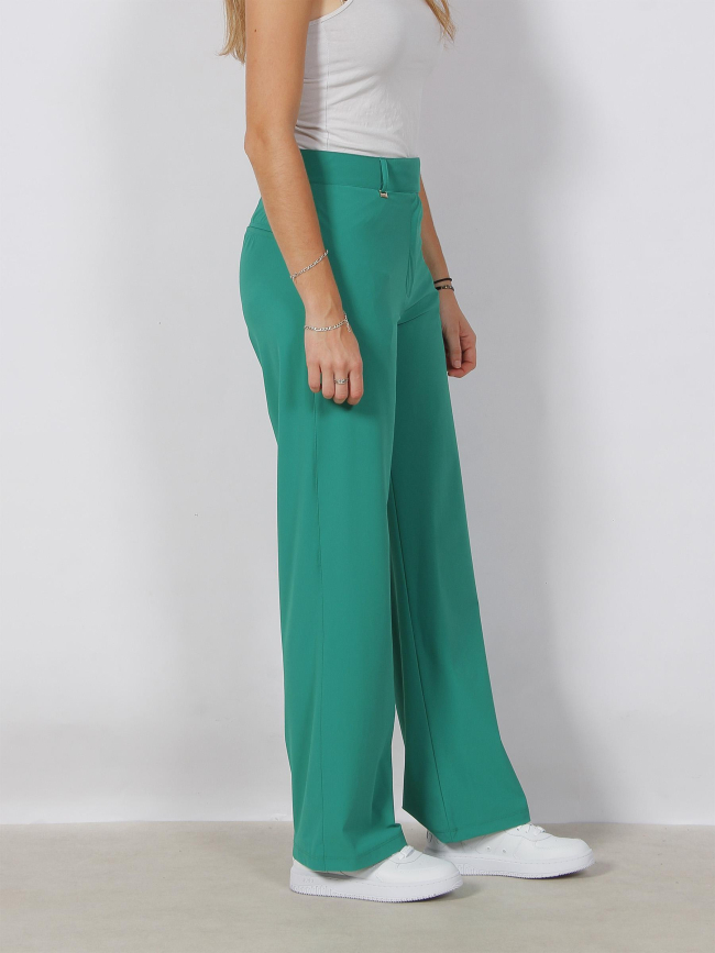 Pantalon large jerry vert femme - Hbt