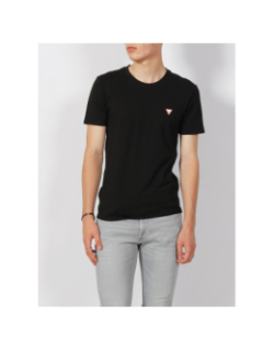 T-shirt éco logo core noir homme - Guess