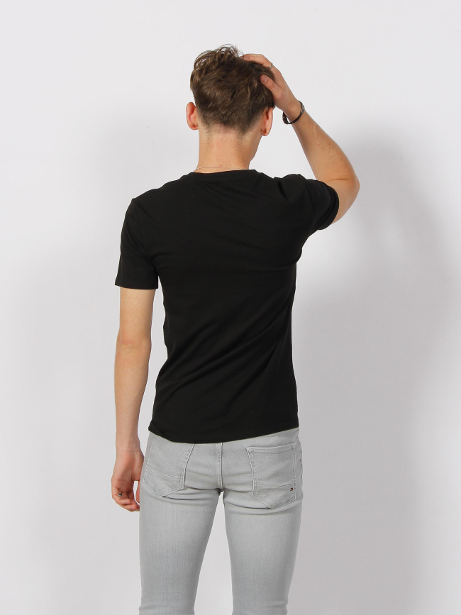 T-shirt éco logo core noir homme - Guess