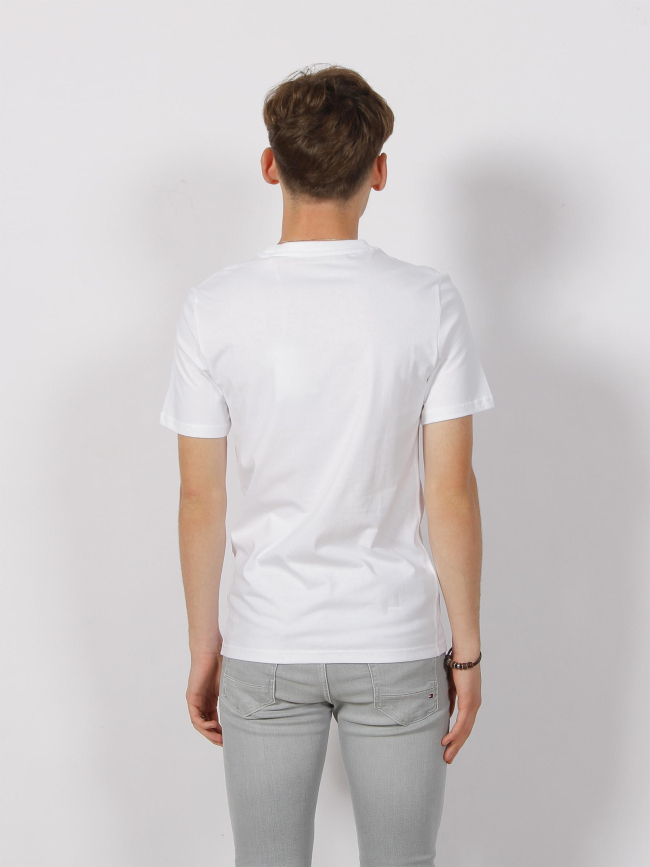 T-shirt éco logo aidy blanc homme - Guess