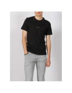 T-shirt éco slim logo aidy noir homme - Guess