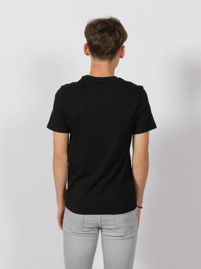 T-shirt éco slim logo aidy noir homme - Guess