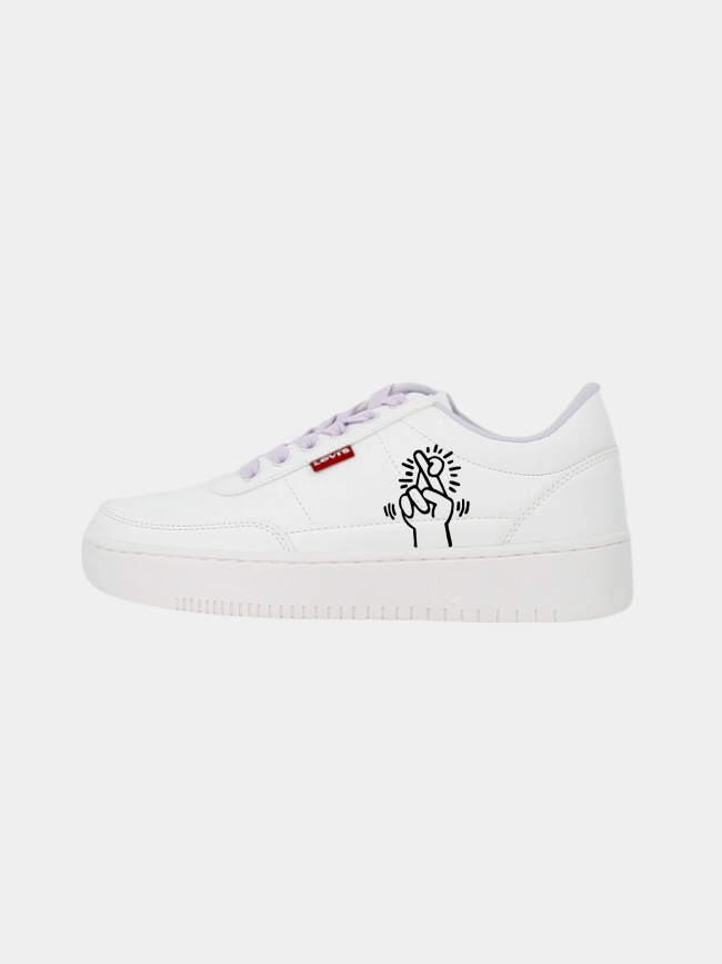 Baskets new union 2.0 chance blanc violet femme - Levi's