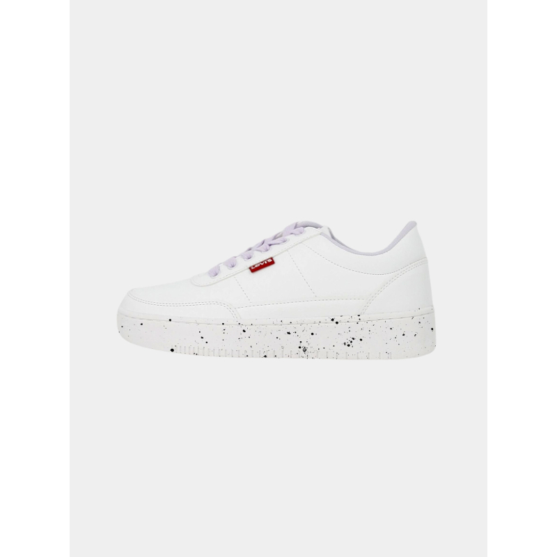 Baskets new union 2.0 paint splatter blanc violet femme - Levi's