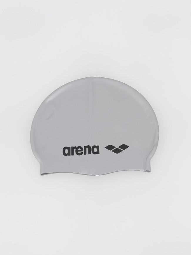 Bonnet de bain silicone classic gris enfant - Arena