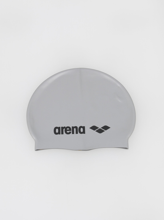 Bonnet de bain silicone classic gris enfant - Arena