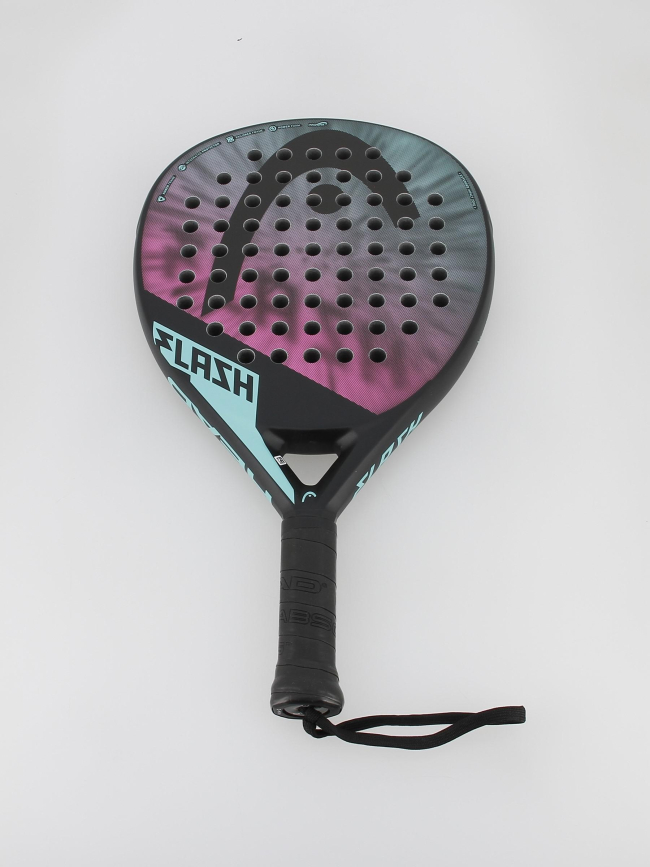 Raquette de padel flash 2023 noir rose - Uhlsport