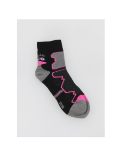 Chaussettes de randonnée double trek noir - Thyo