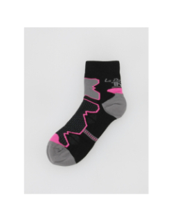 Chaussettes de randonnée double trek noir - Thyo