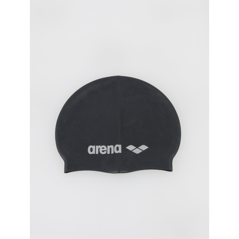 Bonnet de bain silicone classic noir - Arena