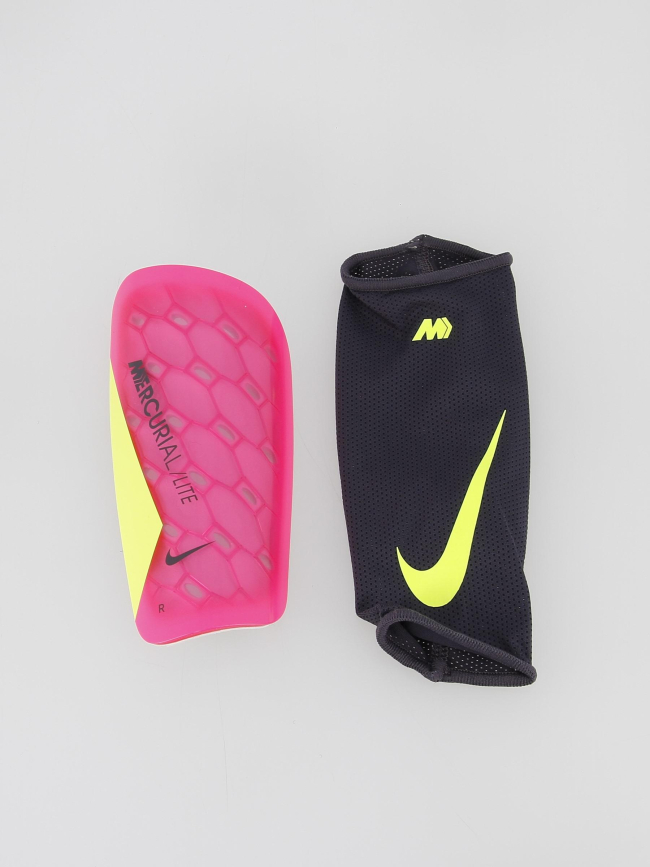 Protège-tibias football mercurial lite 22 rose - Nike