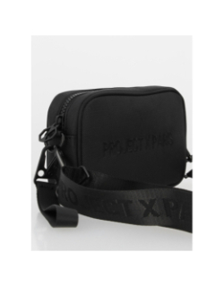 Sacoche bandoulière tissu noir - Project X Paris