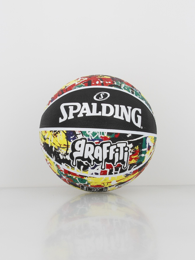 Ballon de basketball graffiti sz5 multicolore - Spalding